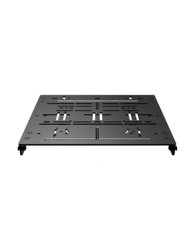 Universal Pedal Plate with Pre-Drilled Mounting Holes